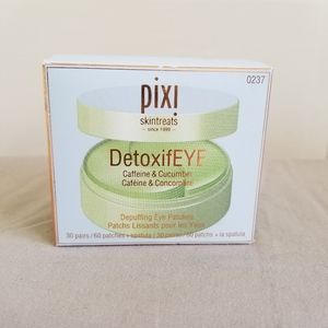 NIB Pixi DetoxifEYE Caffeine & Cucumber Depuffing Eye Patches